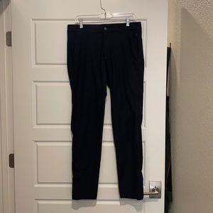Lululemon Athletica Men’s ABC Pant Slim Size 32 Navy Blue